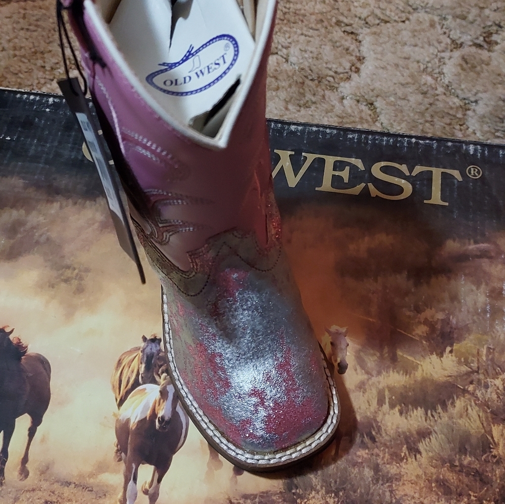 Old West Girls Cowboy Boots